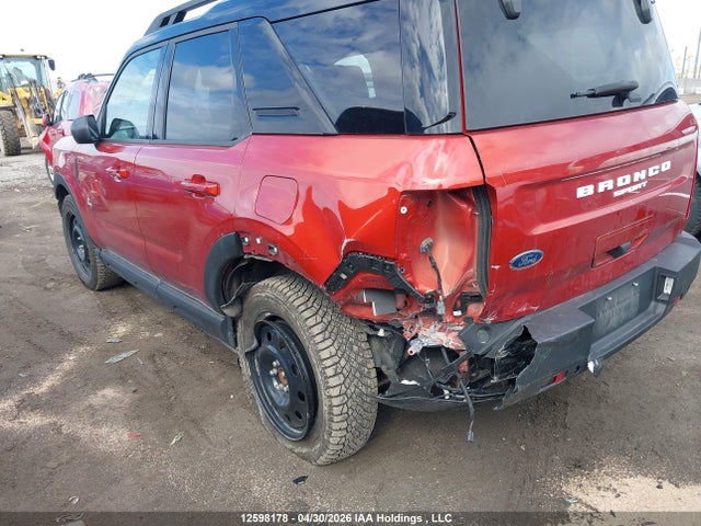 Aukcja sprzedaży 2024 Ford Bronco Sport, vin: 3FMCR9C63RRE61810, numer aukcji: 12598178