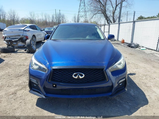 2018 Infiniti Q50 მანქანა იყიდება აუქციონზე, vin: JN1EV7AR0JM611897, აუქციონის ნომერი: 12598184