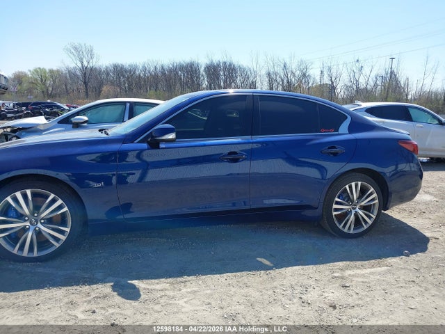2018 Infiniti Q50 მანქანა იყიდება აუქციონზე, vin: JN1EV7AR0JM611897, აუქციონის ნომერი: 12598184