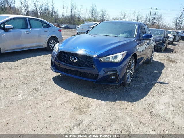 2018 Infiniti Q50 მანქანა იყიდება აუქციონზე, vin: JN1EV7AR0JM611897, აუქციონის ნომერი: 12598184