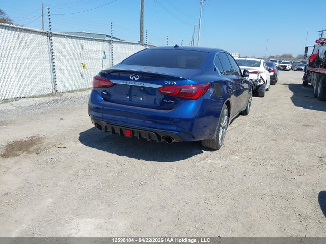 2018 Infiniti Q50 მანქანა იყიდება აუქციონზე, vin: JN1EV7AR0JM611897, აუქციონის ნომერი: 12598184