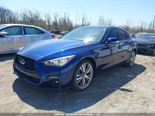 2018 Infiniti Q50 მანქანა იყიდება აუქციონზე, vin: JN1EV7AR0JM611897, აუქციონის ნომერი: 12598184