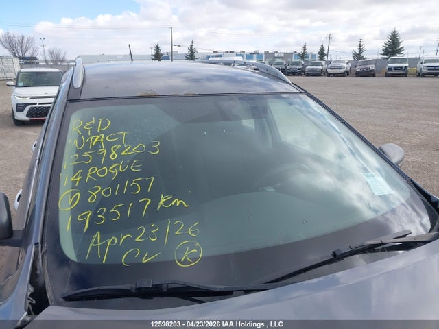 Продаж на аукціоні авто 2014 Nissan Rogue S/sl/sv, vin: 5N1AT2MT8EC801157, номер лоту: 12598203