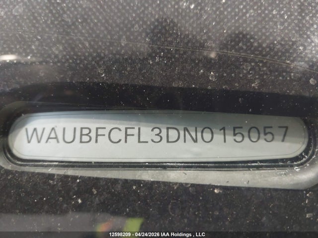 Продажа на аукционе авто 2013 Audi A4 2.0t, vin: WAUBFCFL3DN015057, номер лота: 12598209