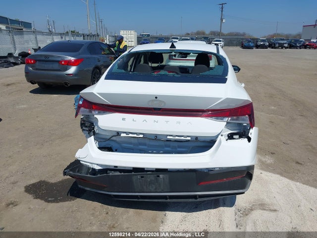 12598214 :رقم المزاد ، KMHLM4DG8SU944619 vin ، 2025 Hyundai Elantra Sel Sport مزاد بيع