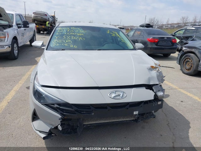 12598230 :رقم المزاد ، KMHLM4AG0PU583690 vin ، 2023 Hyundai Elantra Sel مزاد بيع