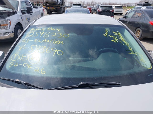 12598230 :رقم المزاد ، KMHLM4AG0PU583690 vin ، 2023 Hyundai Elantra Sel مزاد بيع