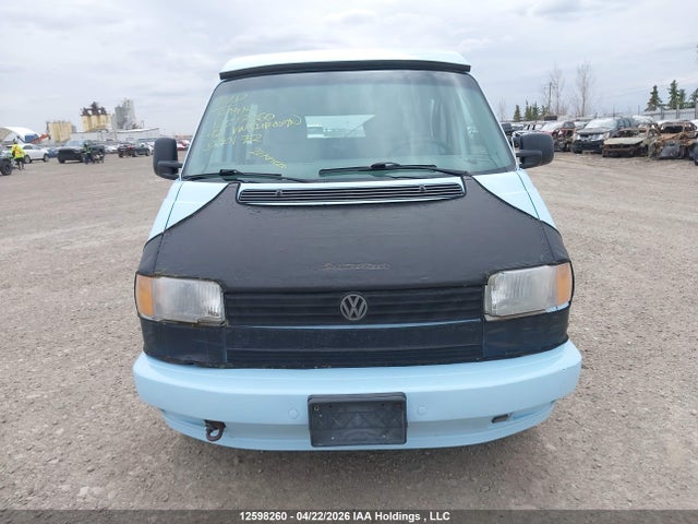 1992 Volkswagen Eurovan Cv Camper მანქანა იყიდება აუქციონზე, vin: WV2PC0709NH001752, აუქციონის ნომერი: 12598260