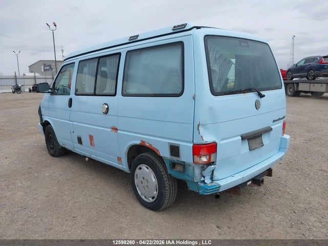 1992 Volkswagen Eurovan Cv Camper მანქანა იყიდება აუქციონზე, vin: WV2PC0709NH001752, აუქციონის ნომერი: 12598260