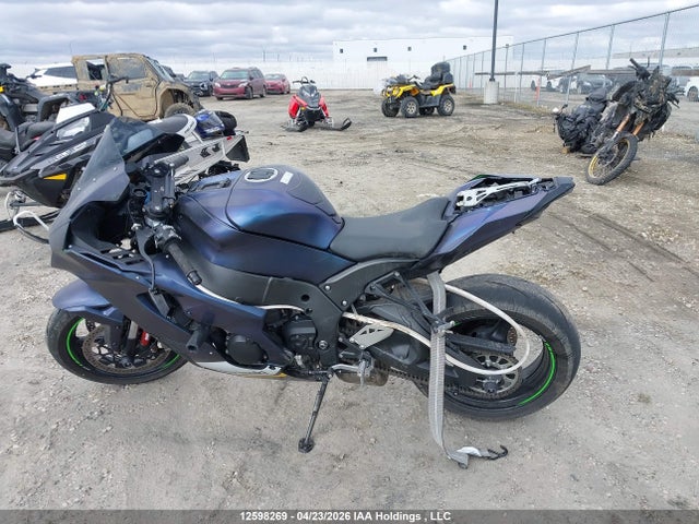 12598269 :رقم المزاد ، JKBZXVL12SA018829 vin ، 2025 Kawasaki Zx1002 L مزاد بيع