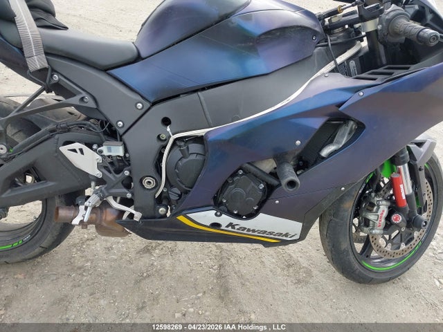 12598269 :رقم المزاد ، JKBZXVL12SA018829 vin ، 2025 Kawasaki Zx1002 L مزاد بيع