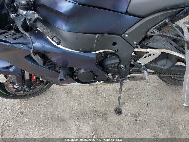 12598269 :رقم المزاد ، JKBZXVL12SA018829 vin ، 2025 Kawasaki Zx1002 L مزاد بيع
