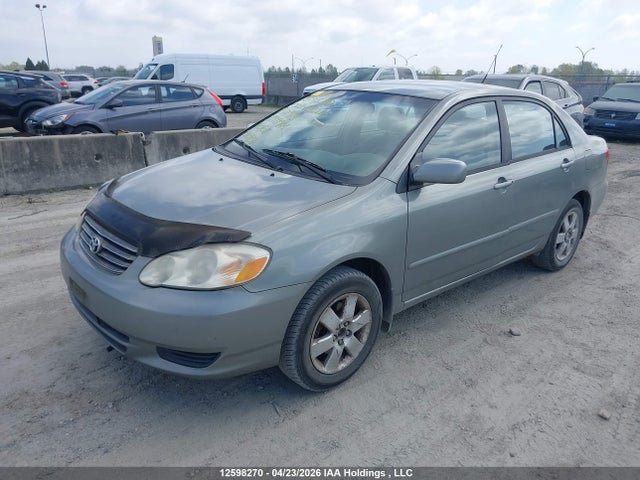 2003 Toyota Corolla Ce/le/s მანქანა იყიდება აუქციონზე, vin: 2T1BR32E93C771978, აუქციონის ნომერი: 12598270