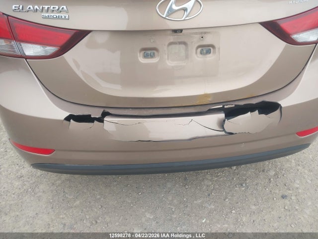 KMHDH4AE1GU551032 Hyundai Elantra Sport Appearance