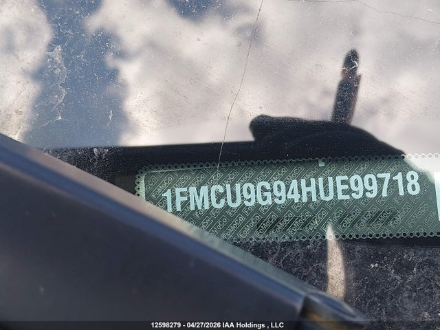 Продажа на аукционе авто 2017 Ford Escape Se, vin: 1FMCU9G94HUE99718, номер лота: 12598279