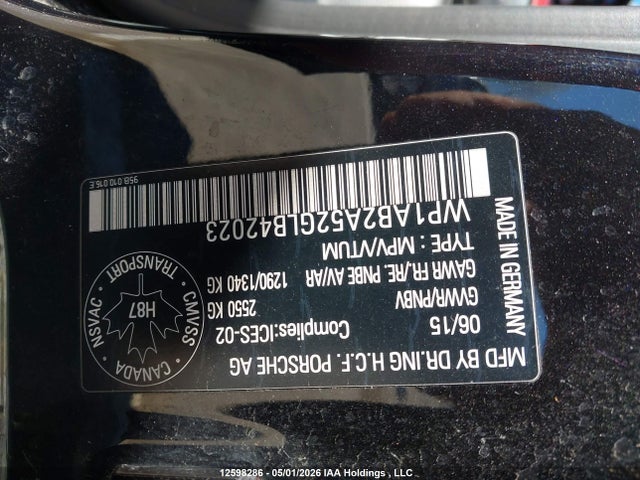 WP1AB2A52GLB42023 Porsche MACAN S