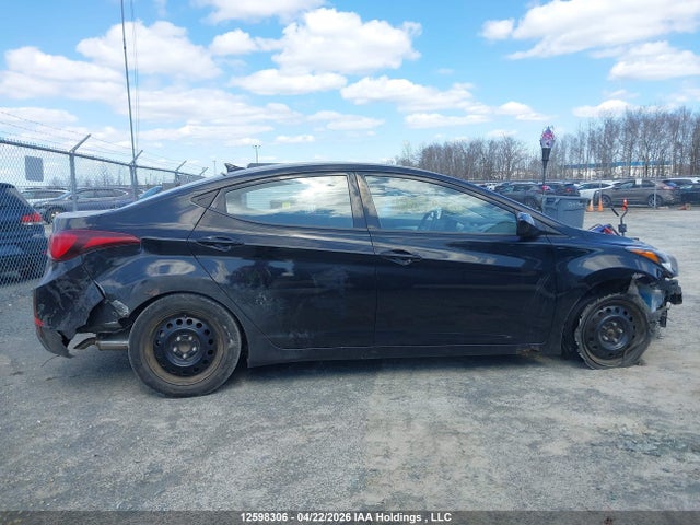 12598306 :رقم المزاد ، 5NPDH4AE9EH543384 vin ، 2014 Hyundai Elantra Gls مزاد بيع