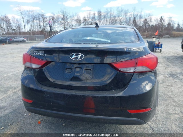 12598306 :رقم المزاد ، 5NPDH4AE9EH543384 vin ، 2014 Hyundai Elantra Gls مزاد بيع
