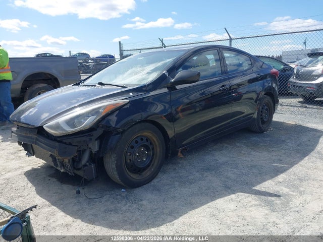 12598306 :رقم المزاد ، 5NPDH4AE9EH543384 vin ، 2014 Hyundai Elantra Gls مزاد بيع