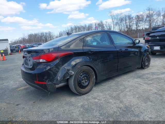 12598306 :رقم المزاد ، 5NPDH4AE9EH543384 vin ، 2014 Hyundai Elantra Gls مزاد بيع