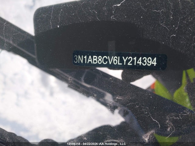 3N1AB8CV6LY214394 Nissan SENTRA SV