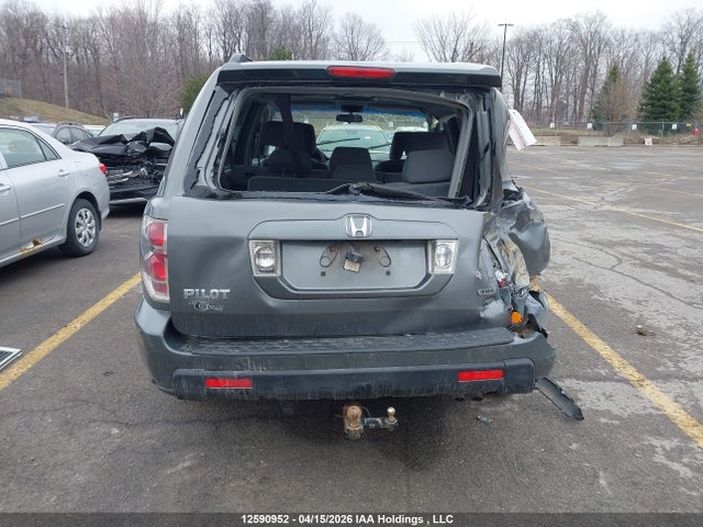 12590952 :رقم المزاد ، 5FNYF18378B501731 vin ، 2008 Honda Pilot Se مزاد بيع