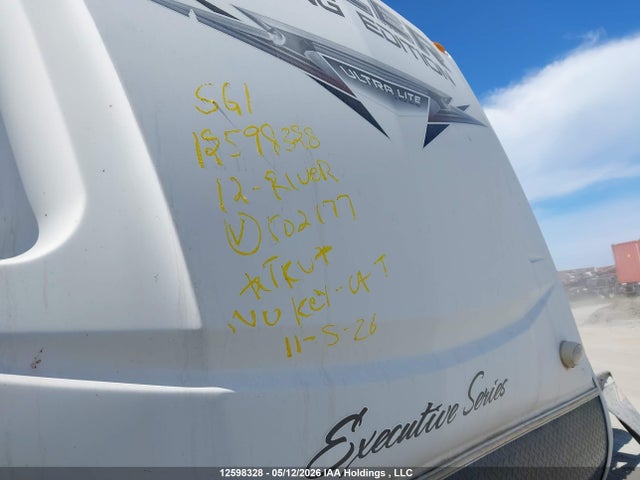 12598328 :رقم المزاد ، 5ZT2TRPB1CB502177 vin ، 2012 Forest River Tracer Travel Trailer مزاد بيع