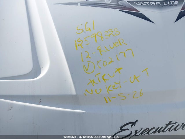 12598328 :رقم المزاد ، 5ZT2TRPB1CB502177 vin ، 2012 Forest River Tracer Travel Trailer مزاد بيع