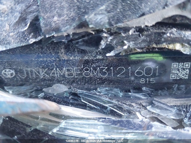 JTNK4MBE8M3121601 Toyota Corolla