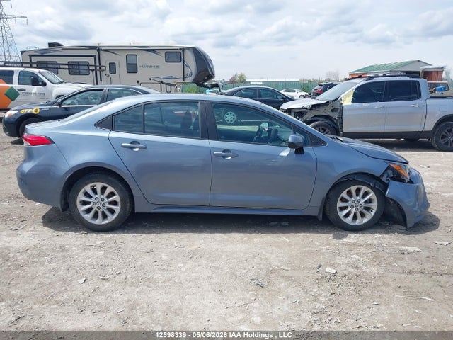 12598339 :رقم المزاد ، 5YFBPMBE2NP296639 vin ، 2022 Toyota Corolla Le مزاد بيع