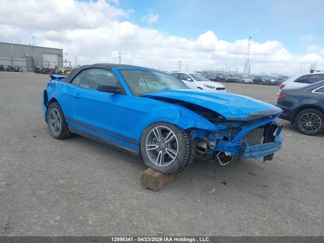 Aukcja sprzedaży 2012 Ford Mustang Convertible, vin: 1ZVBP8EMXC5283087, numer aukcji: 12598341