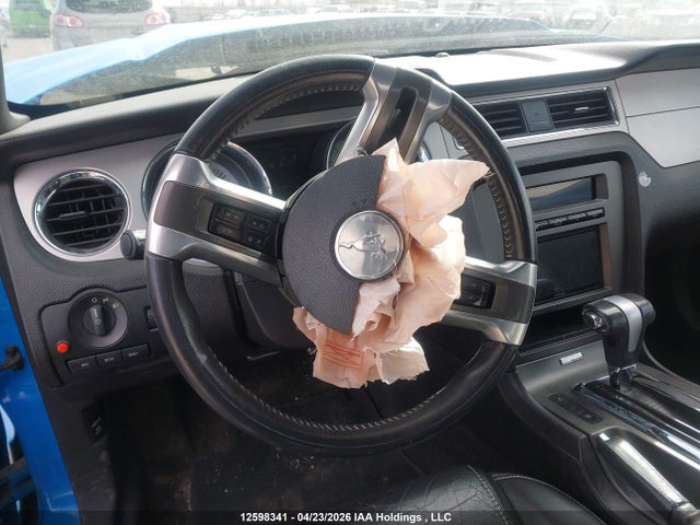 Продаж на аукціоні авто 2012 Ford Mustang Convertible, vin: 1ZVBP8EMXC5283087, номер лоту: 12598341