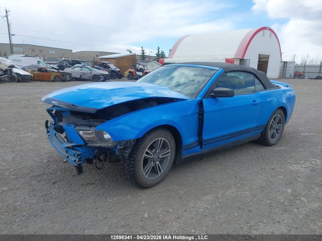 Продаж на аукціоні авто 2012 Ford Mustang Convertible, vin: 1ZVBP8EMXC5283087, номер лоту: 12598341