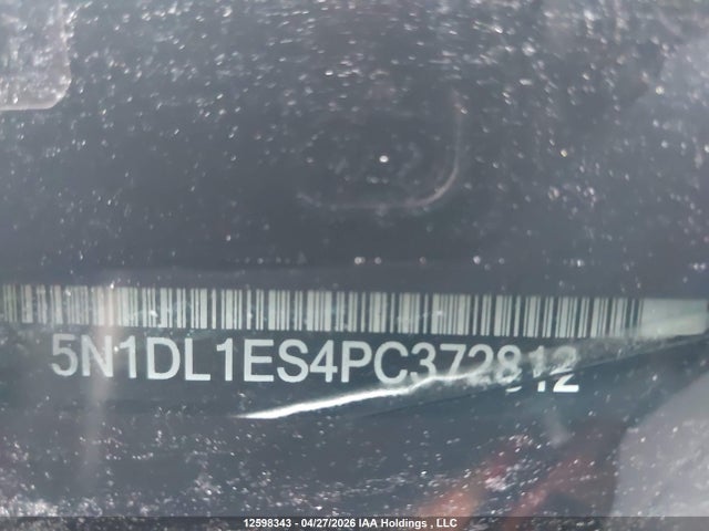 5N1DL1ES4PC372812 Infiniti QX60 PURE