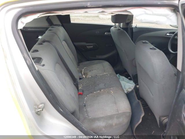 2013 Chevrolet Sonic მანქანა იყიდება აუქციონზე, vin: 1G1JA6EH9D4238942, აუქციონის ნომერი: 12598349