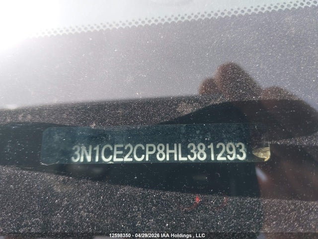 Продажа на аукционе авто 2017 Nissan Versa Note 1.6 S/1.6 Sl/1.6 Sr/1.6 Sv, vin: 3N1CE2CP8HL381293, номер лота: 12598350