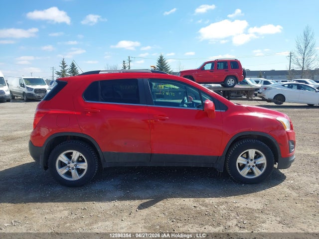 12598354 :رقم المزاد ، 3GNCJSSB5FL111280 vin ، 2015 Chevrolet Trax 2lt مزاد بيع