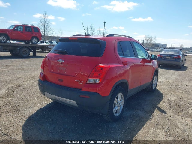 12598354 :رقم المزاد ، 3GNCJSSB5FL111280 vin ، 2015 Chevrolet Trax 2lt مزاد بيع