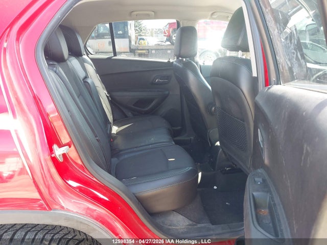 12598354 :رقم المزاد ، 3GNCJSSB5FL111280 vin ، 2015 Chevrolet Trax 2lt مزاد بيع