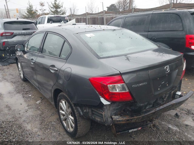 12576425 :رقم المزاد ، 2HGFB2E55CH004471 vin ، 2012 Honda Civic Ex مزاد بيع