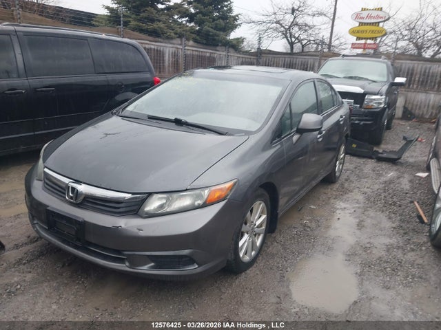12576425 :رقم المزاد ، 2HGFB2E55CH004471 vin ، 2012 Honda Civic Ex مزاد بيع