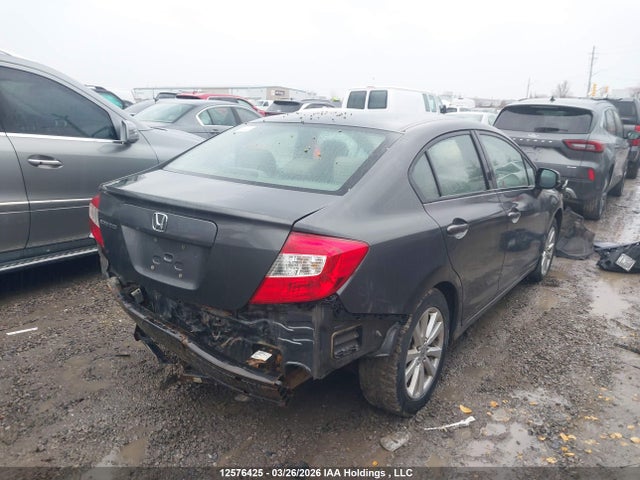 12576425 :رقم المزاد ، 2HGFB2E55CH004471 vin ، 2012 Honda Civic Ex مزاد بيع