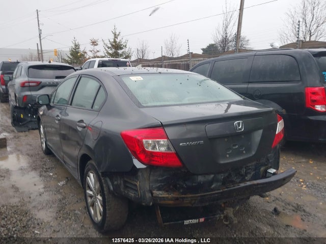 12576425 :رقم المزاد ، 2HGFB2E55CH004471 vin ، 2012 Honda Civic Ex مزاد بيع