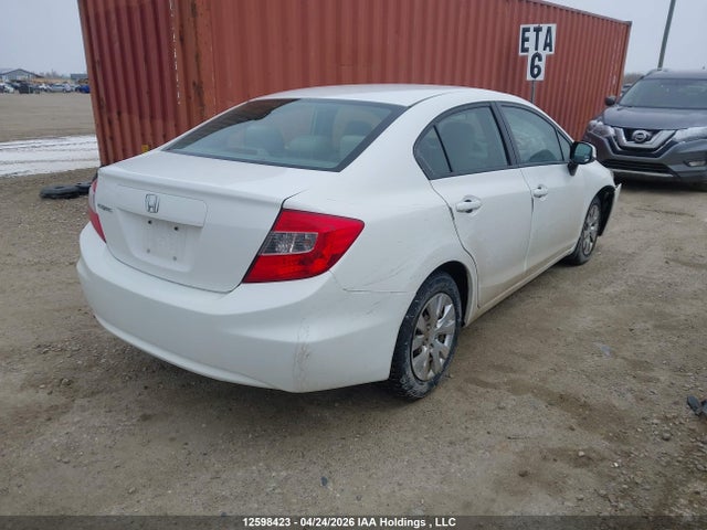 Aukcja sprzedaży 2012 Honda Civic Lx, vin: 2HGFB2F46CH059503, numer aukcji: 12598423