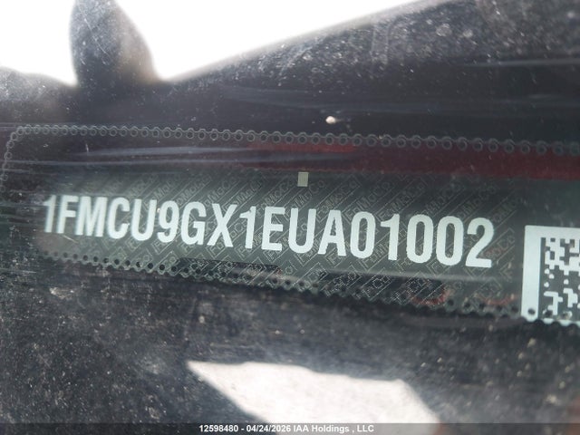 Продажа на аукционе авто 2014 Ford Escape Se, vin: 1FMCU9GX1EUA01002, номер лота: 12598480