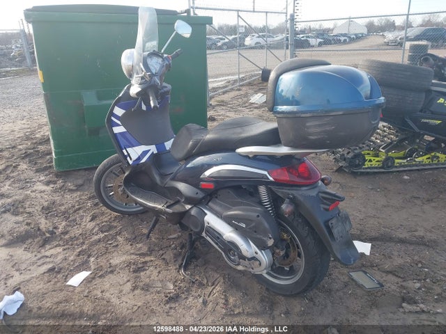 12598488 :رقم المزاد ، ZAPM340W065001602 vin ، 2006 Piaggio Bv 500 مزاد بيع