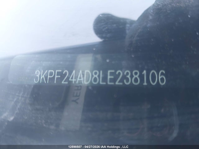 3KPF24AD8LE238106 KIA Forte