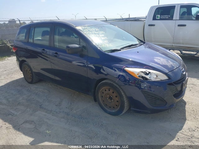 2012 Mazda Mazda5 Gs მანქანა იყიდება აუქციონზე, vin: JM1CW2CL5C0137338, აუქციონის ნომერი: 12598526
