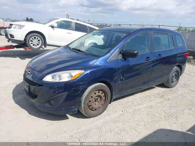 2012 Mazda Mazda5 Gs მანქანა იყიდება აუქციონზე, vin: JM1CW2CL5C0137338, აუქციონის ნომერი: 12598526