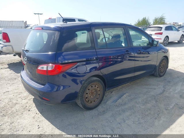 2012 Mazda Mazda5 Gs მანქანა იყიდება აუქციონზე, vin: JM1CW2CL5C0137338, აუქციონის ნომერი: 12598526
